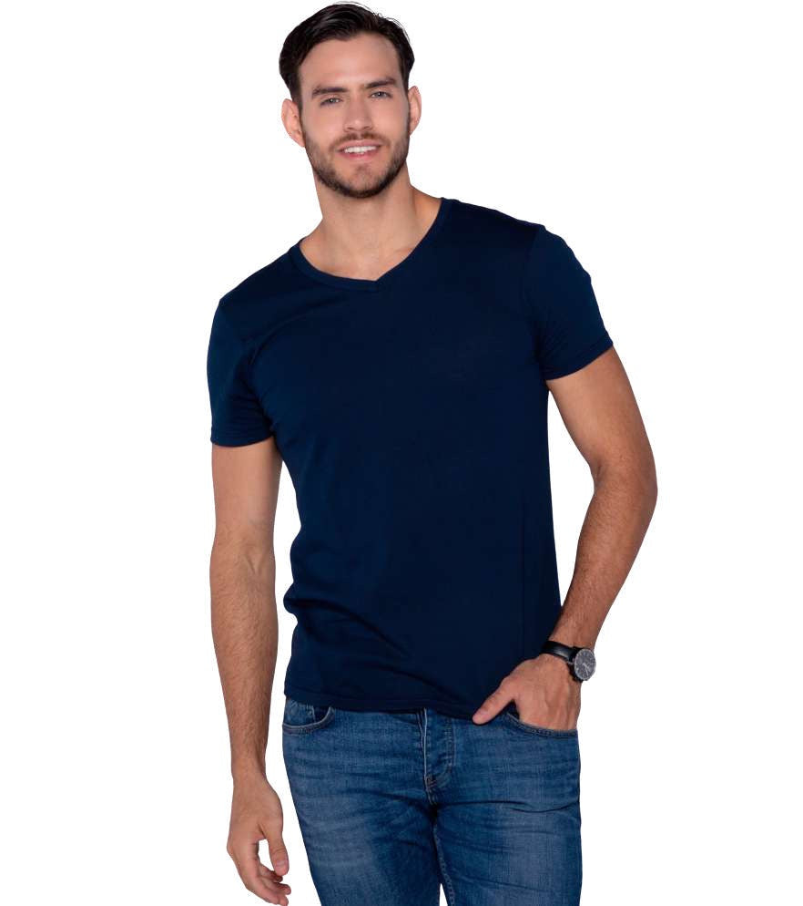 Playera Cuello V