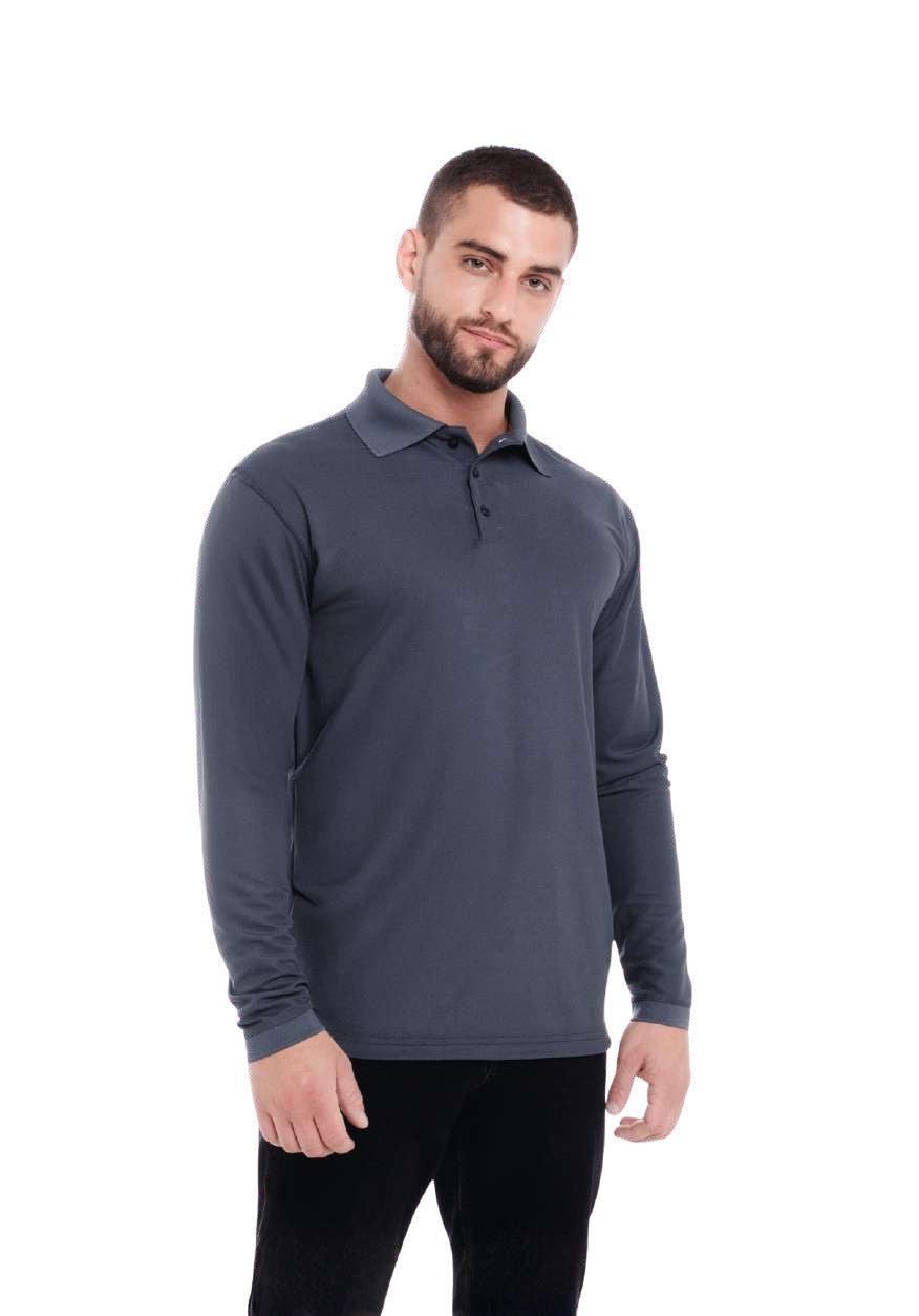 Polo Dry Fit Manga Larga