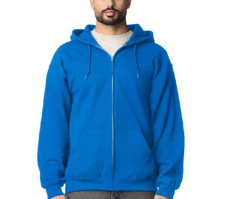 Sudadera con Capucha y Cierre