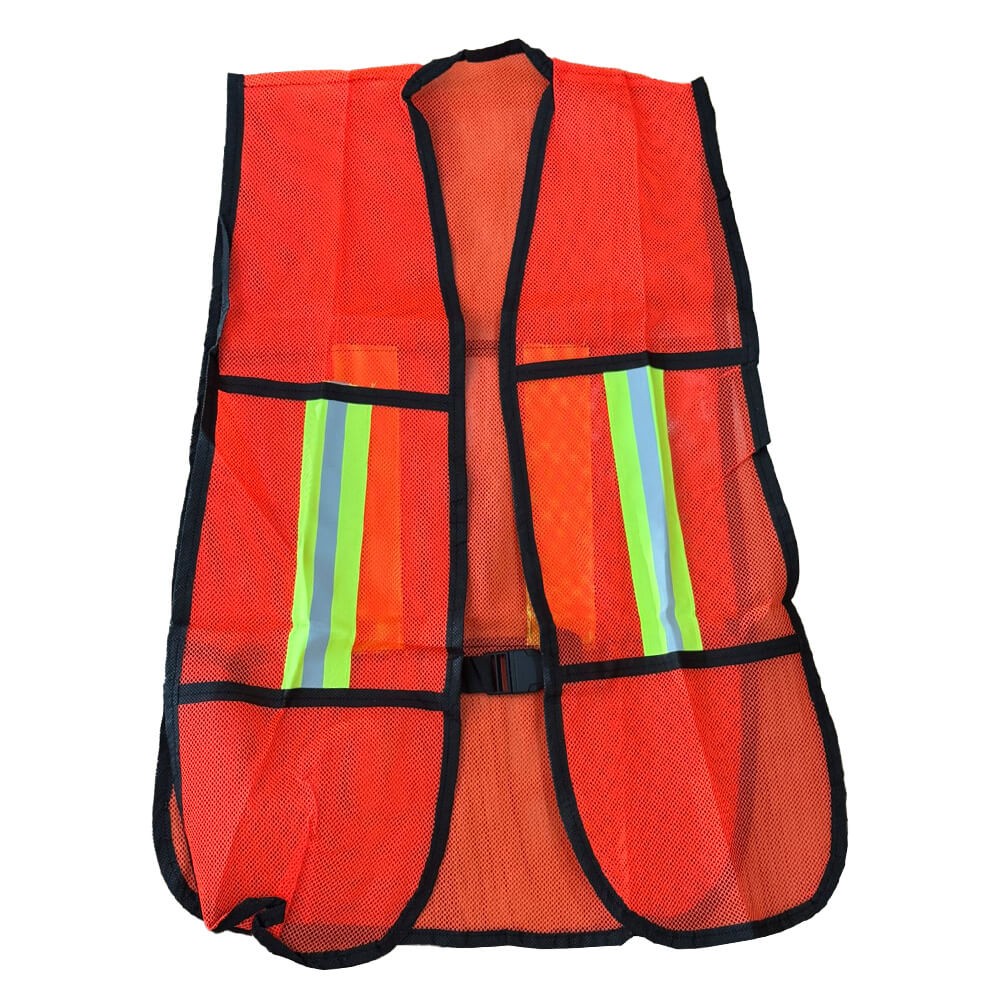Chaleco Fluorescente Naranja con Reflejante